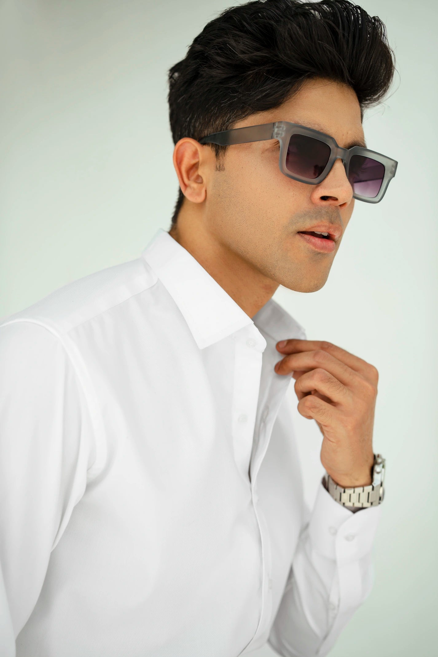 Crisp White Essential Shirt