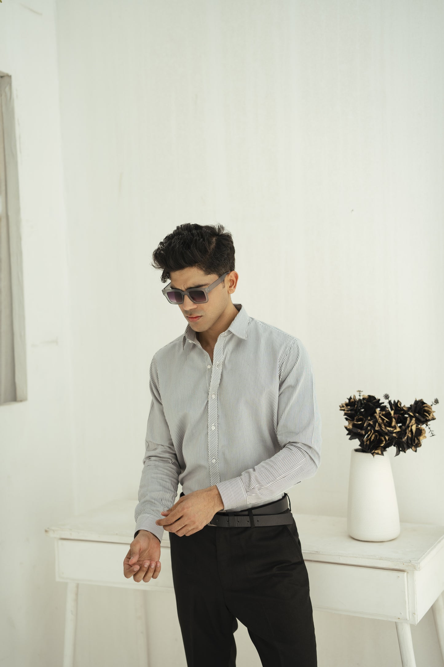 Subtle Stripe Formal Shirt